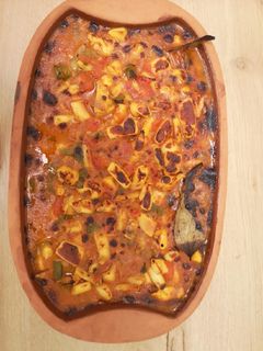 صورة لوصفة طاجن حبار مع رز