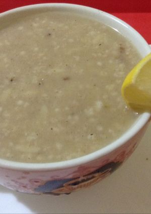 صورة لوصفة شوربةالشوفان و لسان العصفور (معكرونة)🍜