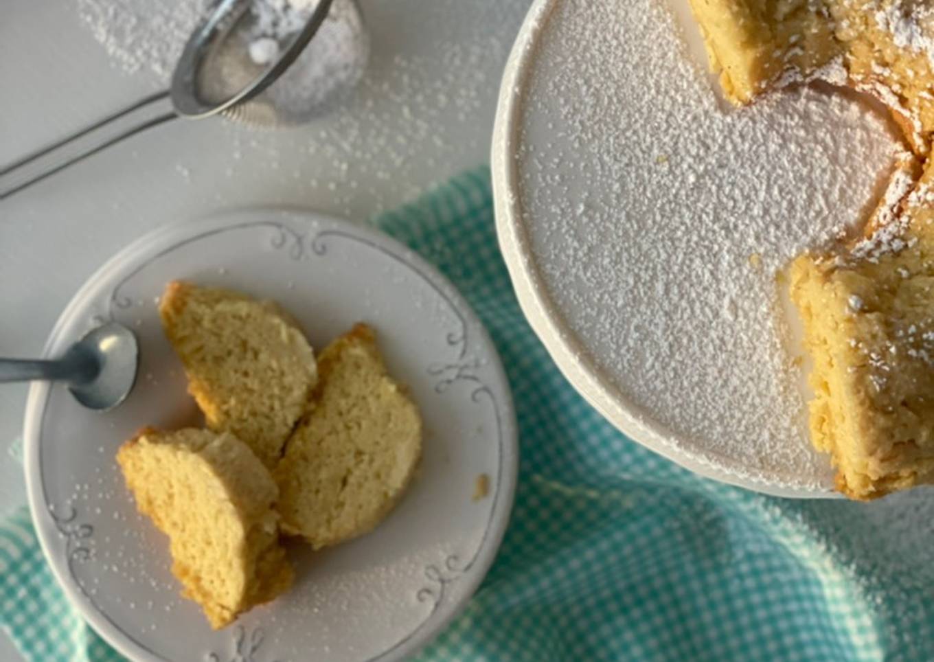 Pan de elote sin harina, sin azúcar y sin lácteos