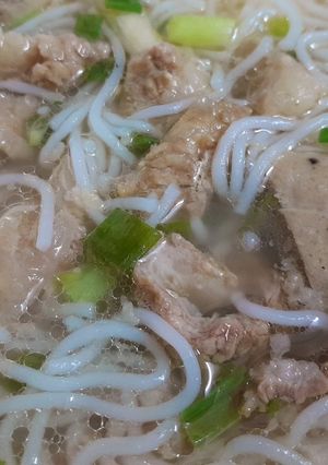 Hình của món Bún bò không mắm ruốc.