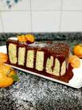 Bolo de tangerina 🍊 e sementes de papoila