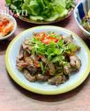 Thịt Xào Heo Rừng Xào Sả Ớt