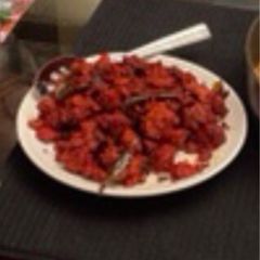A picture of Chicken 65.