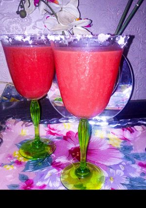 A picture of Watermelon drink.