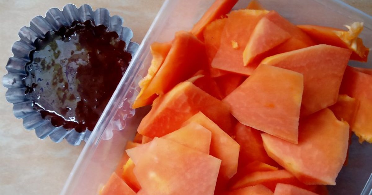 Resep bumbu rujak buah asam rumahan enak dan mudah - Cookpad