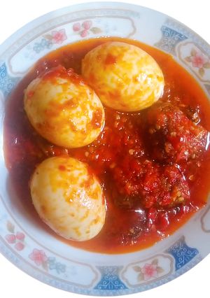 Foto resep Sarden telur balado