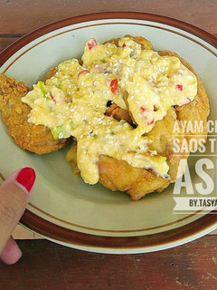 Foto resep Ayam Crispy Saos Telor Asin