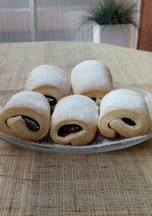 Gesztenyés omlós rudak recept fotója