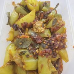 A picture of Mummy's Capsicum Curry.