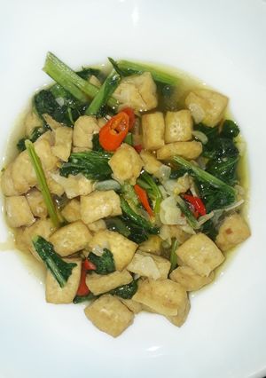 Foto resep Tumis tahu dan sawi