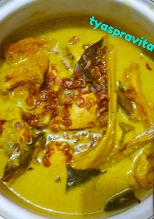 Foto resep Opor Ayam plus Tahu Kulit