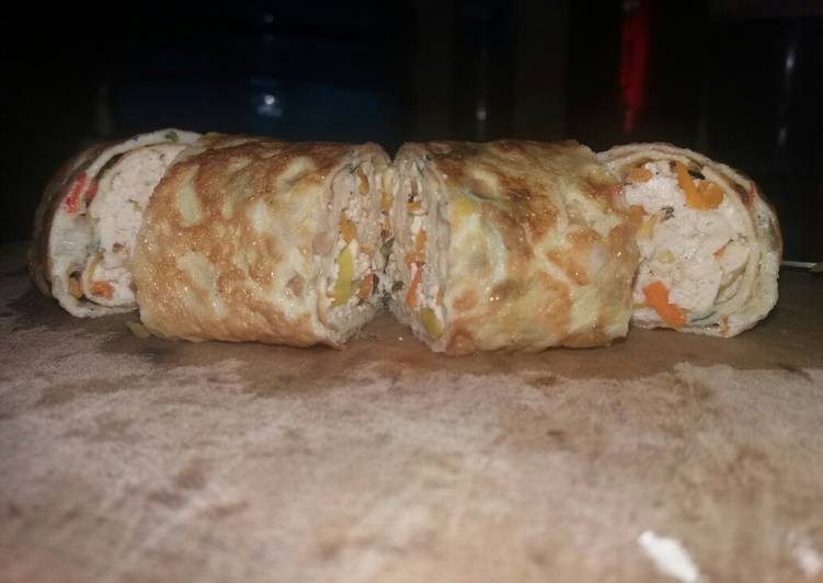 Telur gulung isi tahu