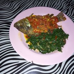 Wet fry fish+Kunde A picture of Wet fry fish+Kunde.