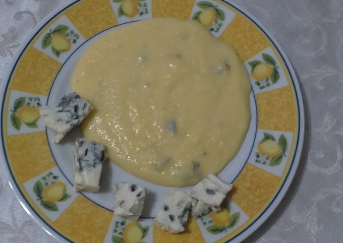 Modo semplice a Fai Ultimate 🧀Polenta al gorgonzola🧀