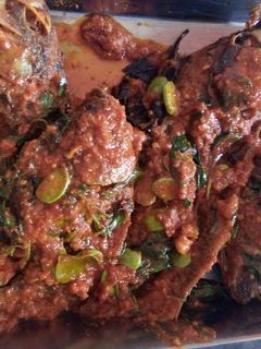Foto resep Ikan mas sambal petai
