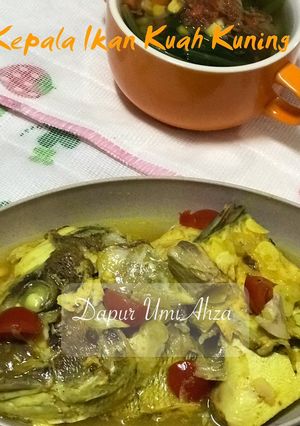 Foto resep Kepala Ikan Kuah Kuning