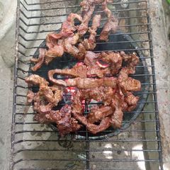 A picture of Beef suya.