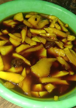 Foto resep Rujak kinco (mangga)
