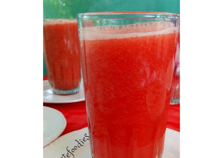 How to Prepare Watermelon smoothie in 29 Minutes for Mom