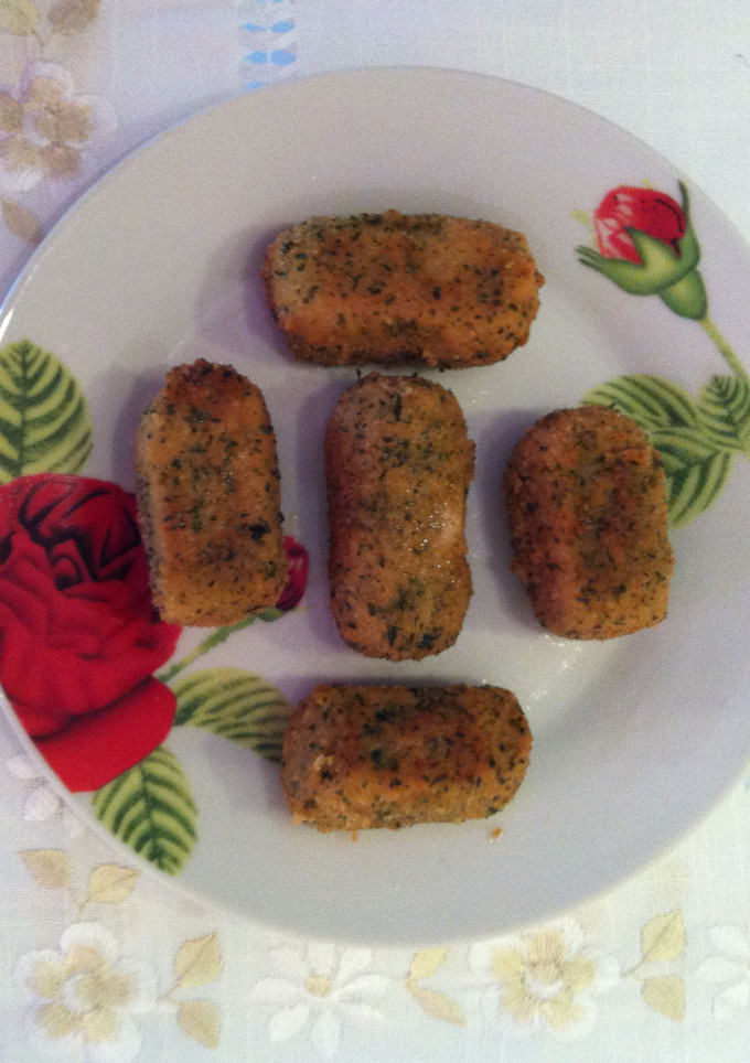 Una foto de Croquetas de pollo caseras