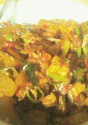 Foto resep Krecek Tahu Tempe Pedes