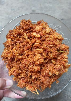 Foto resep Abon pepaya muda