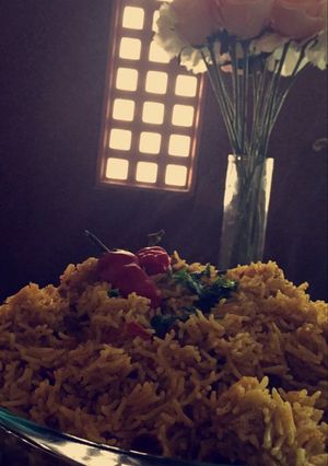 صورة لوصفة كبسة اللحم