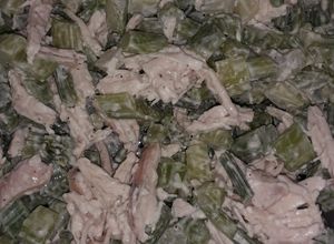 Una foto de Ensalada de celery con pollo