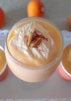 A picture of Mango Mastani 🥭.