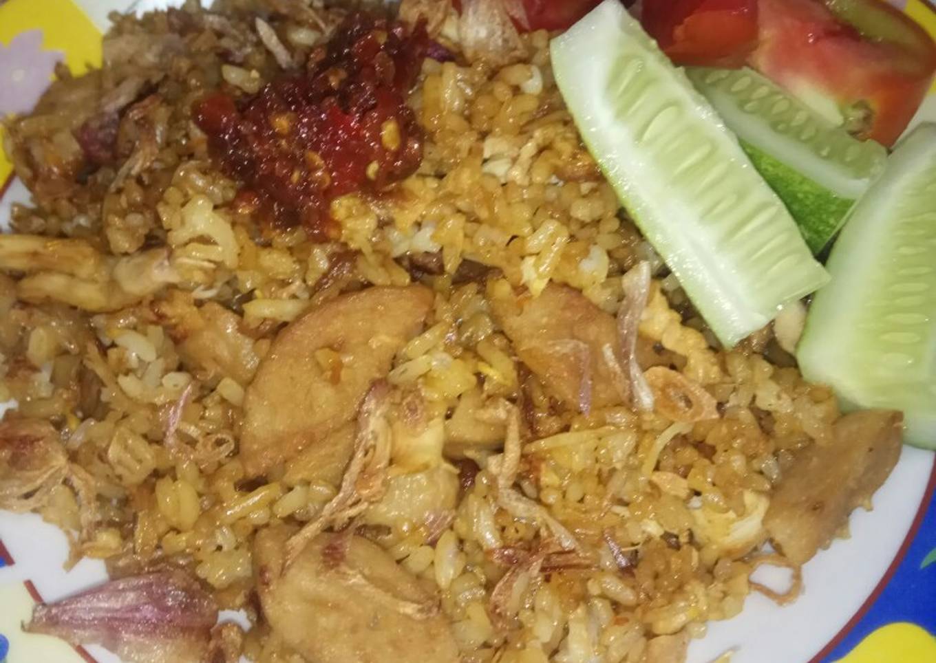 Nasi goreng Alla mm Anna