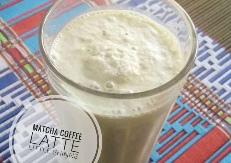 Matcha Coffee Latte