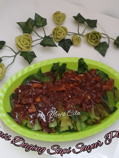 Foto resep Tumis Daging Sapi Sayur Pakcoy