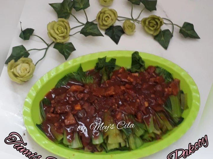 Easy Steps to Prepare Recipes Tumis Daging Sapi Sayur Pakcoy the So Delicious So Delicious.