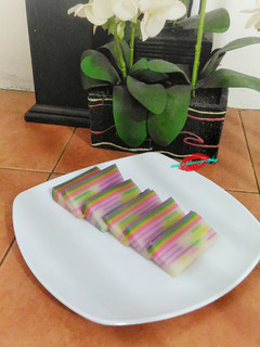 Foto resep Lapis Sagu Rainbow