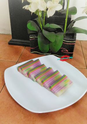 Foto resep Lapis Sagu Rainbow