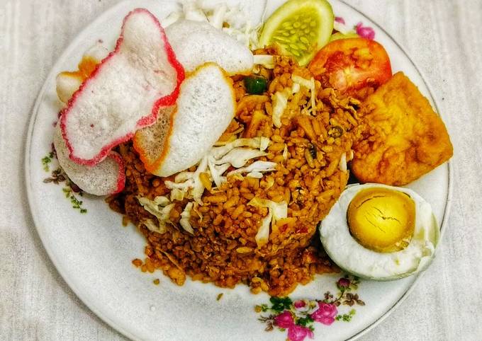 Resep Nasgor Komplit Bumbu Instan Ala Anto Oleh Anto Cookpad