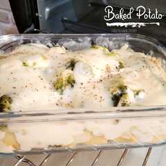 รูปของ Baked Potato Brokoli