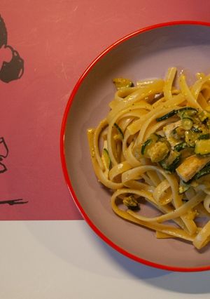 Foto di Carbonara vegetariana