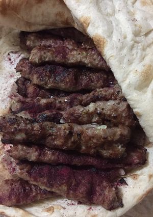 صورة لوصفة مشاوي كباب على الفحم