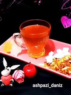 عکسی از دستور دمنوش پوست سیب و پوست نارنگی