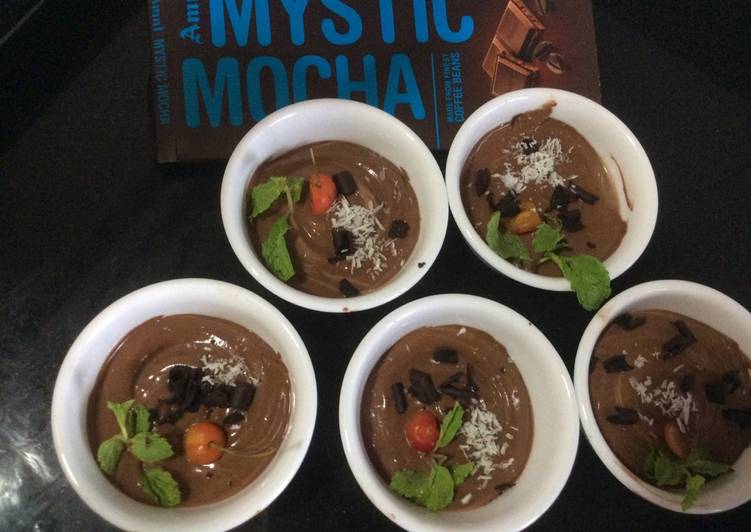 Recipe of Favorite Eggless Chocolate mousse