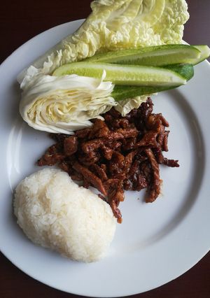 รูปของ ริบอายคั่วแจ่วปลาร้า