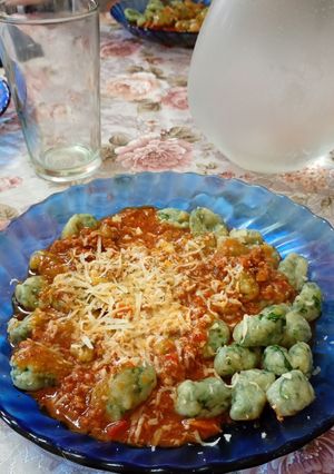 Una foto de Ñoquis de Espinaca y Ricota
