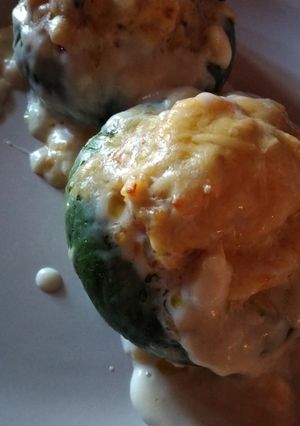 Una foto de Zapallitos rellenos vegetarianos