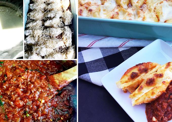 Practical Way to Homemade Yummy Cheese Stuffed Shells with Fullblood ...