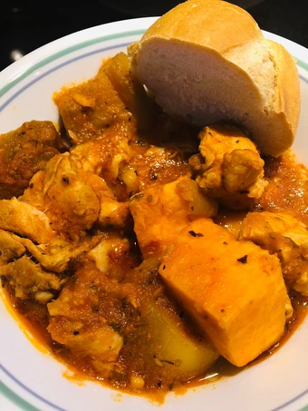 Recipe Crockpot Saucy Veggie Chicken Stew 🍲 the So Delicious Can spoil the tongue