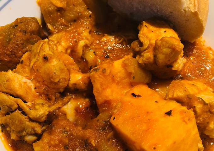 Crockpot Saucy Veggie Chicken Stew π²