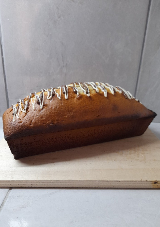 Una foto de Budín de vainilla esponjoso