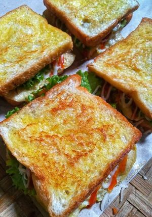 Foto resep Roti john roti tawar