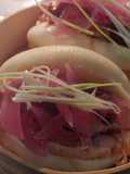 Pan- Bao puntas de solomillos de ternera